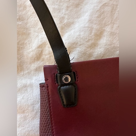 Rag & Bone Burgundy Crossbody Bag with authentication cards and dust bag - Picture 5 of 10